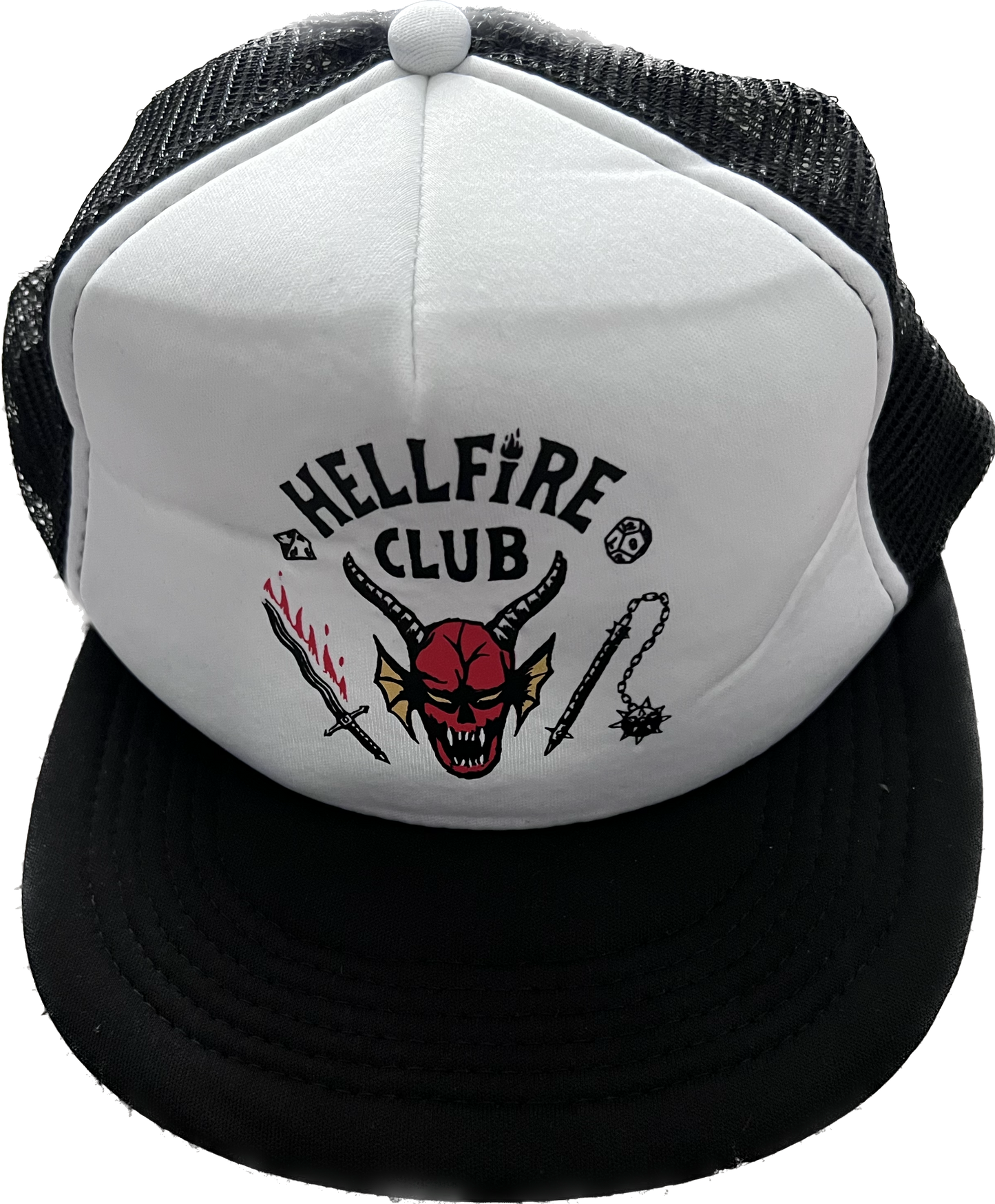 Authentic Netflix’s Stranger Things Hellfire Club hat