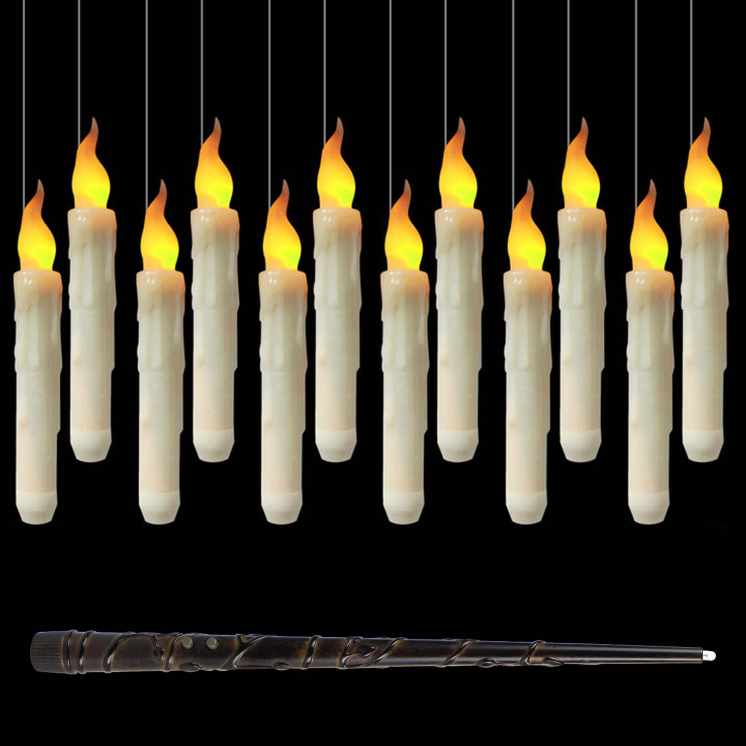 12pcs/set Electronic floating candles with Magic wand remote – Medschool  Sellers