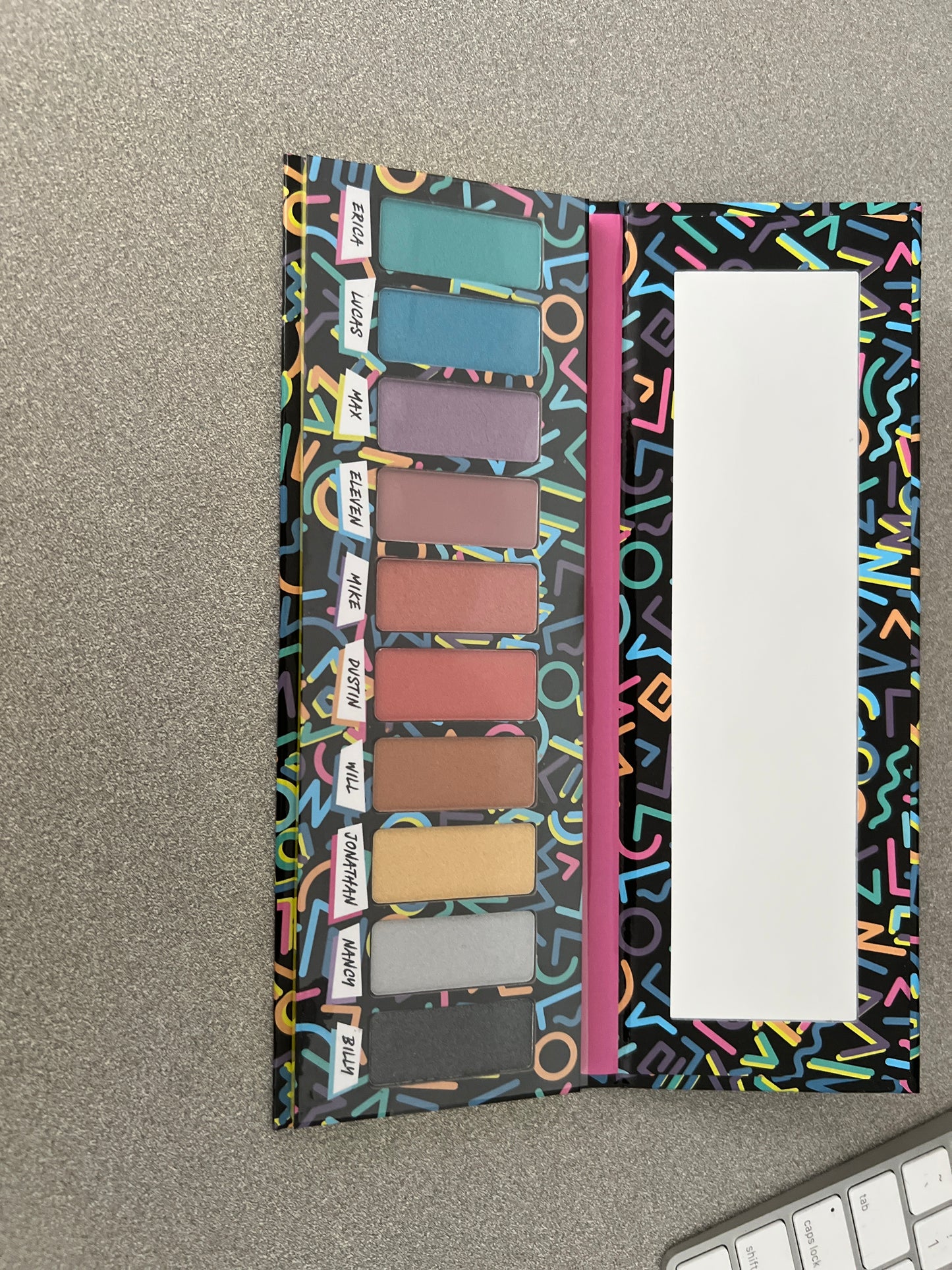 Stranger Things eyeshadow palette