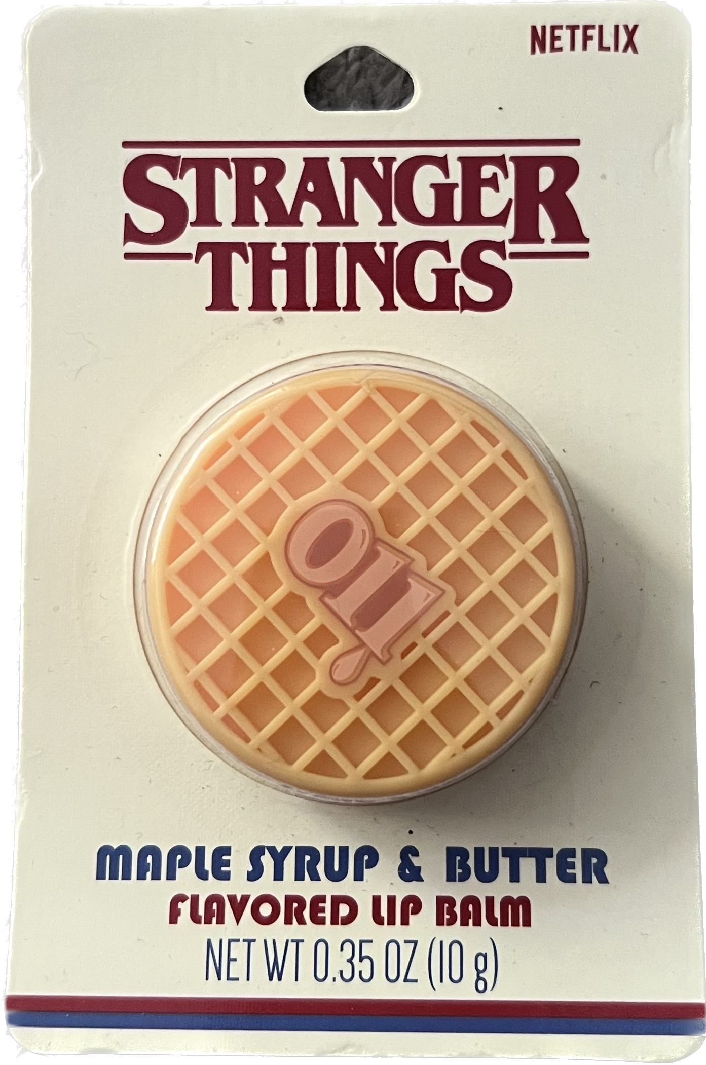 Stranger Things maple syrup and butter lip balm