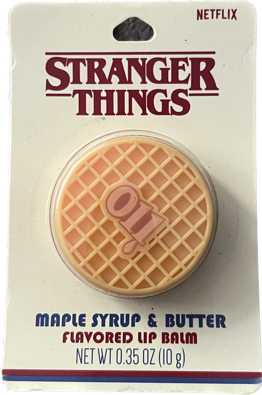 Stranger Things maple syrup and butter lip balm