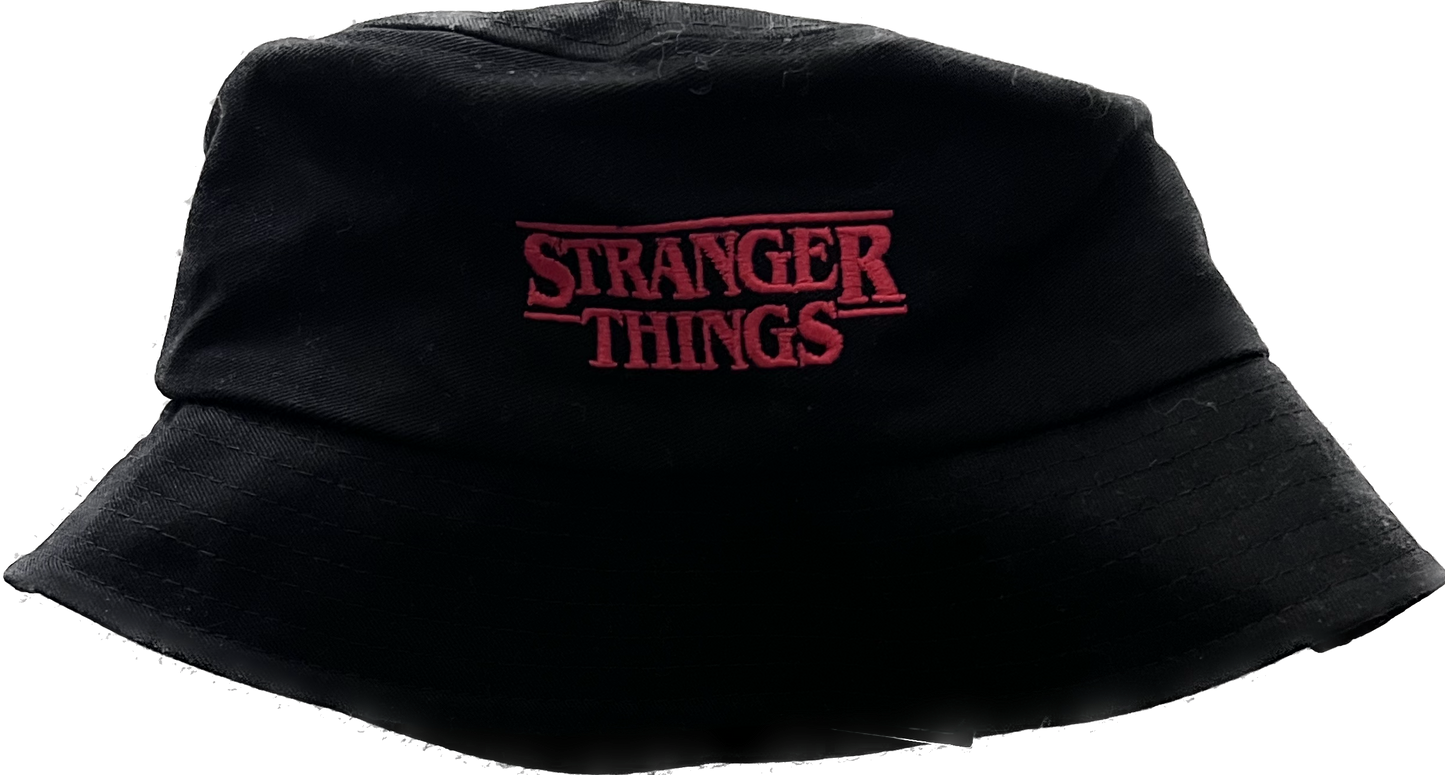 Netflix’s Stranger Things black bucket hat